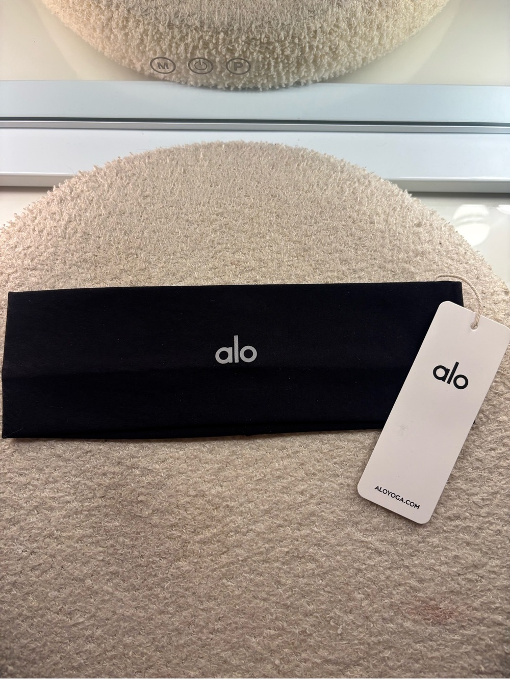 ALO Yoga Black Performance Headband - ALO Yoga